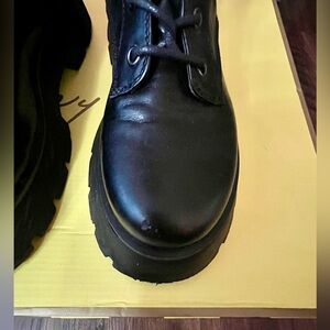 Circus by Sam Edelman Lilah Black Lace Up (Black, 8)